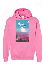 Load image into Gallery viewer, Bubble Gum Pink Hoodie with No Hope In Love art
